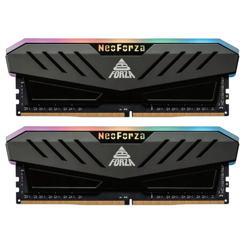 رم دسکتاپ نئو فورزا مدل Neo Forza Mars RGB 32GB (2x16GB) Dual 3200MHz CL18 استوک